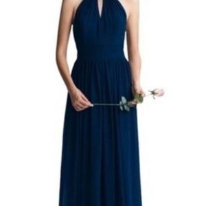 Bill Levkoff Midnight Blue Maxi Dress